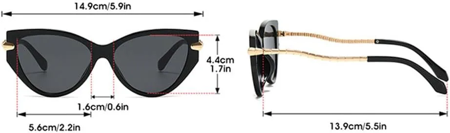

Металлические солнцезащитные очки с градиентным цветом, женские и мужские, «кошачий глаз», для занятий спортом на открытом воздухе, бега и езды FYTUP, Brown-brown