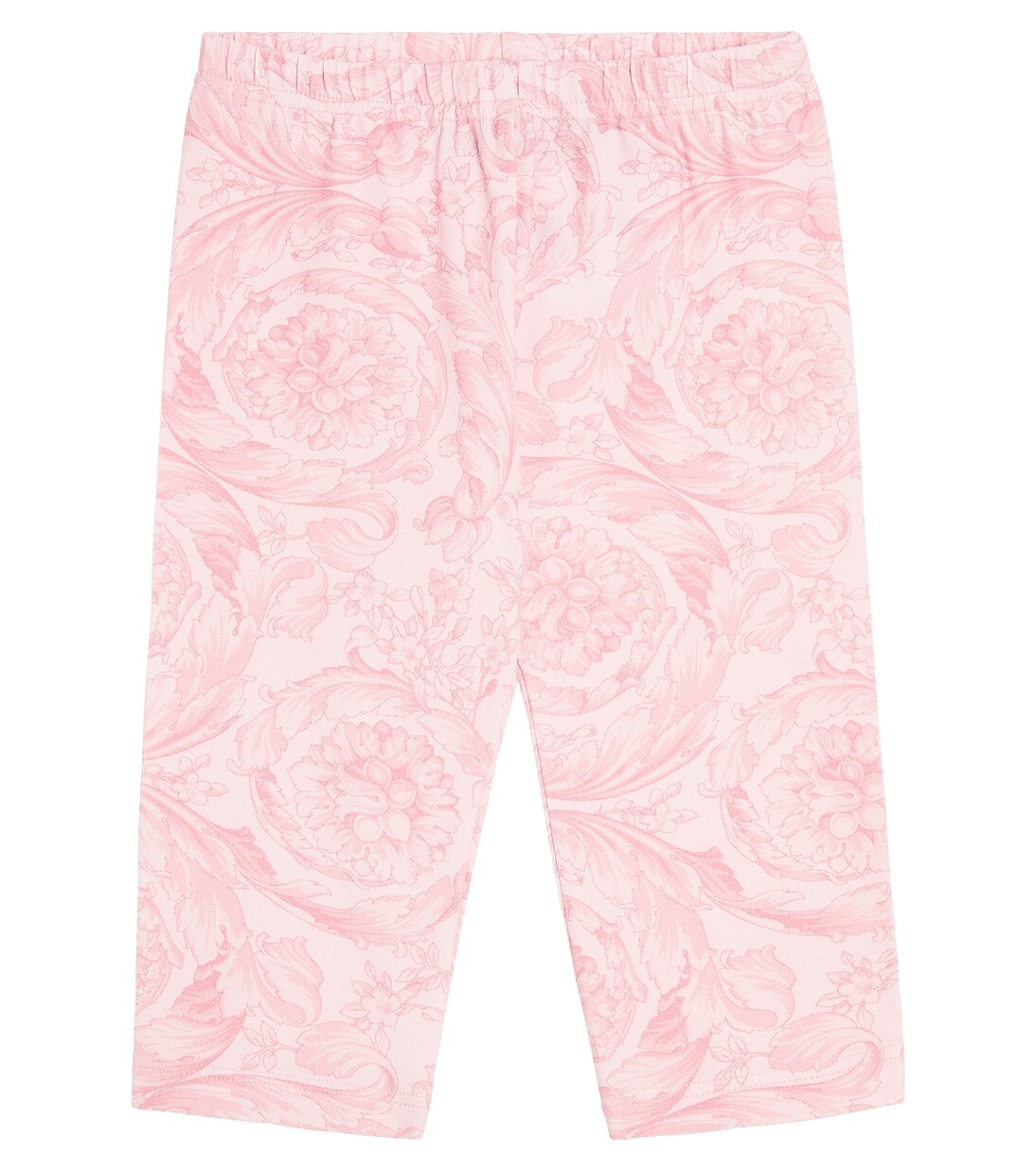 

Леггинсы из смесового хлопка baby barocco Versace Kids, розовый