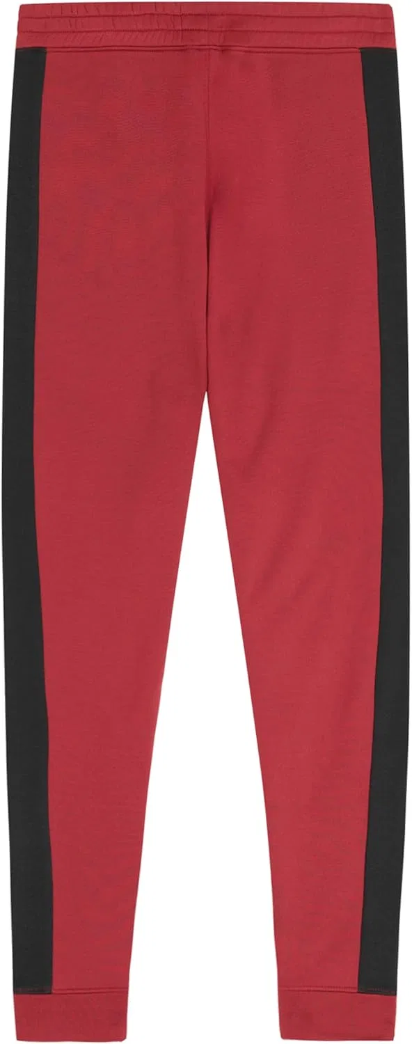 Детские спортивные брюки-джоггеры Calvin Klein Legacy из флиса с завязками, Performance Red — фото 2