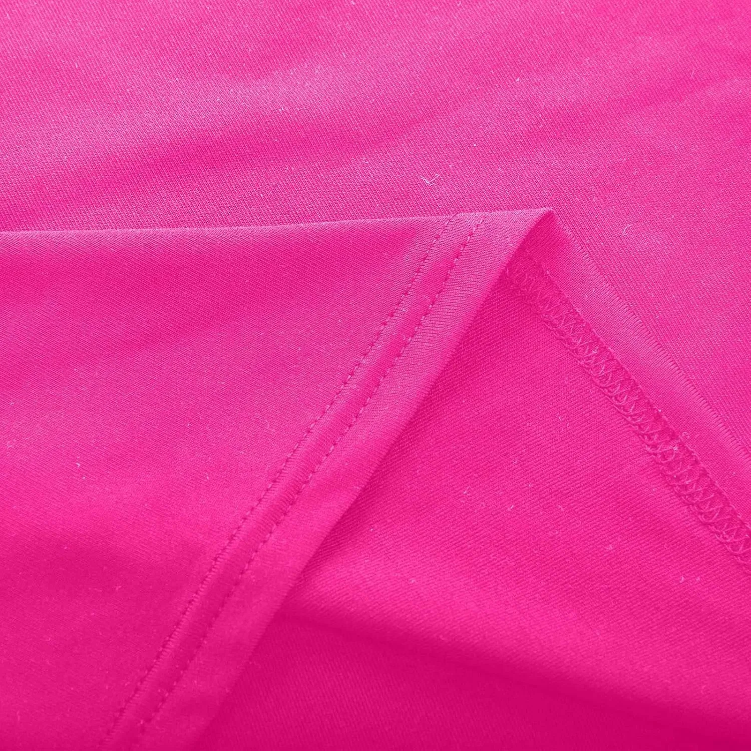 Женский лонгслив с круглым вырезом Uillui, облегающий, Hot Pink — фото 3