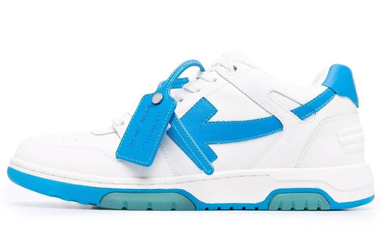 Кроссовки унисекс Off-White для скейтбординга, синий / белый