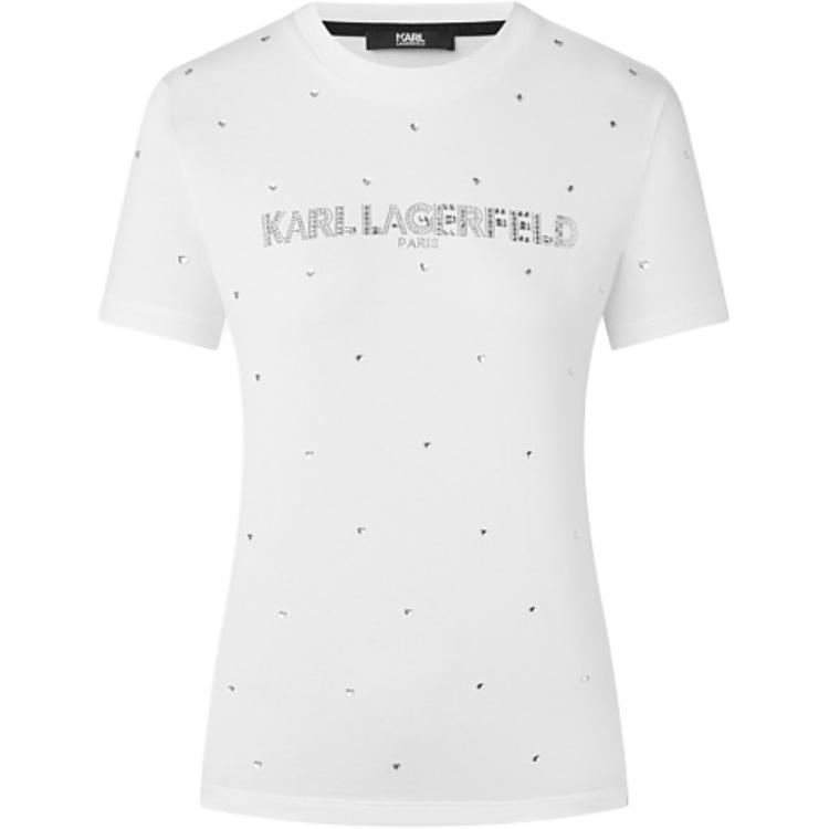 

Футболка KARL LAGERFELD Regular женская KARL LAGERFELD / Karl Lagerfeld Jeans, белый