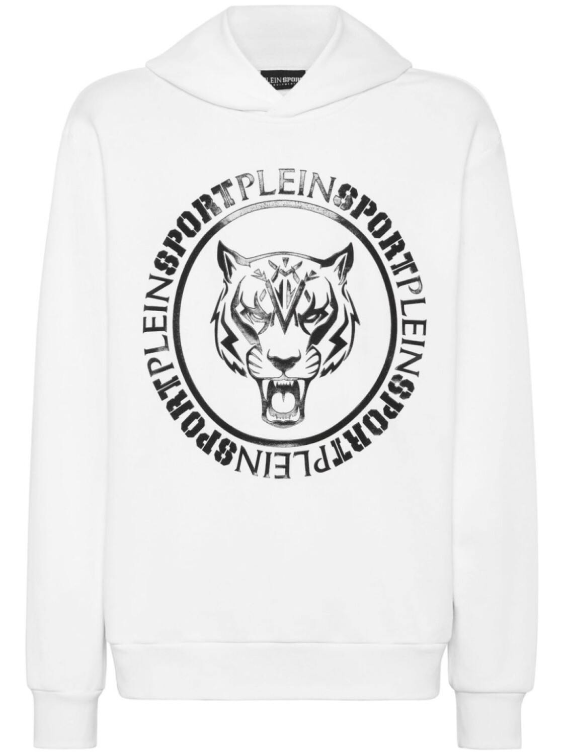 

Худи Carbon Tiger Plein Sport, белый