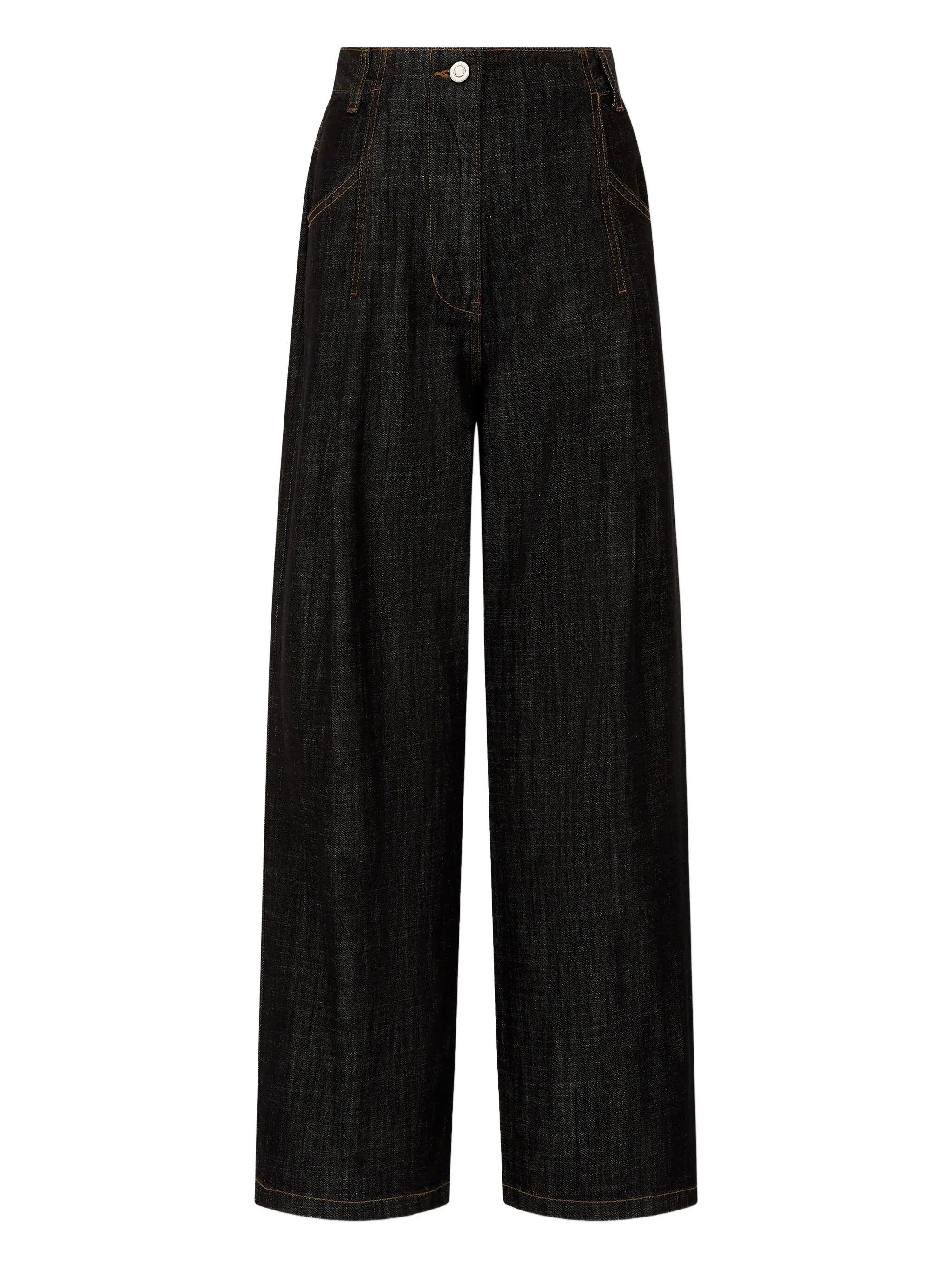 

Плиссированные брюки Tomboy, черный