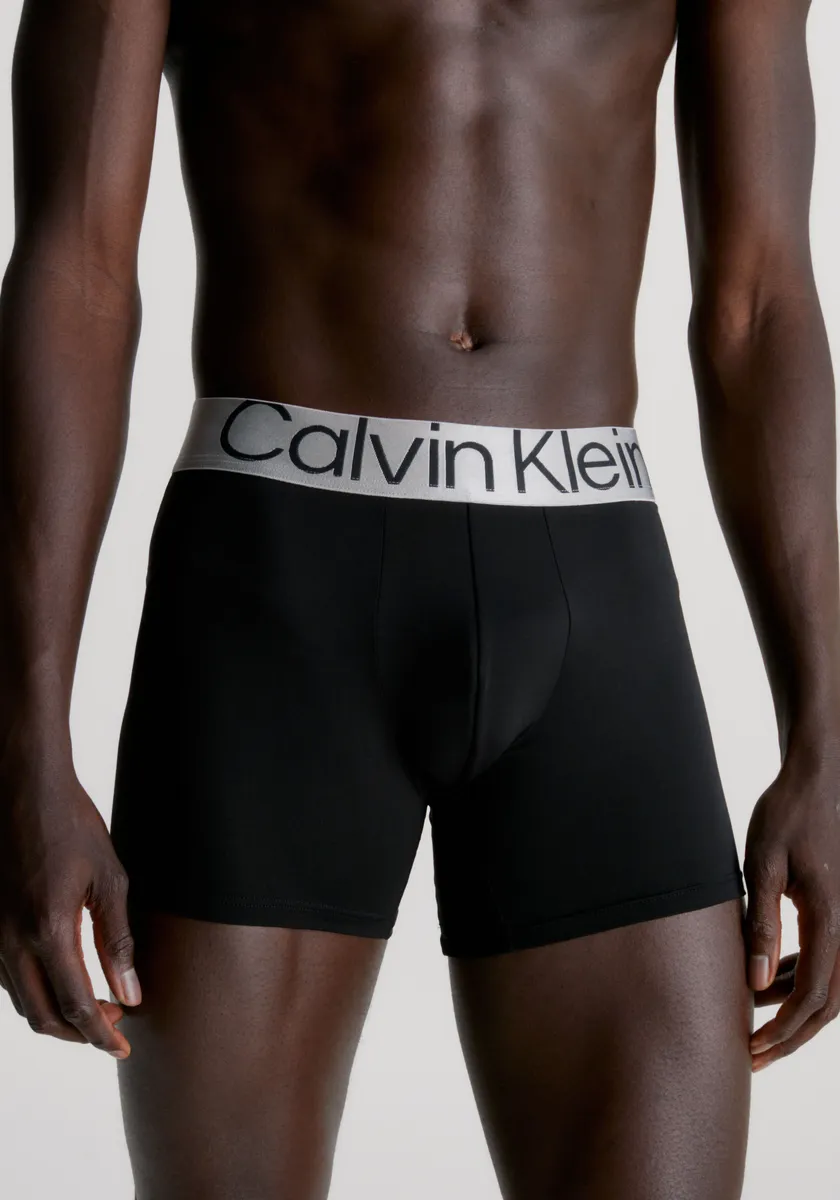 

Боксеры Calvin Klein Underwear "BOXER BRIEF 3PK" (3 шт. в упаковке, 3 шт. в упаковке), с удлиненными штанинами и эластичным поясом с логотипом Calvin Klein, черный