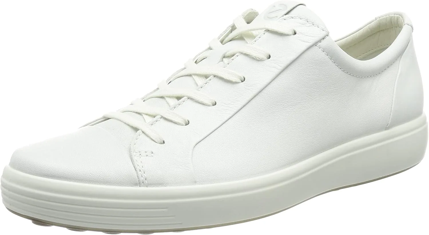 Мужские кроссовки ECCO Soft 7 M на шнуровке, белый