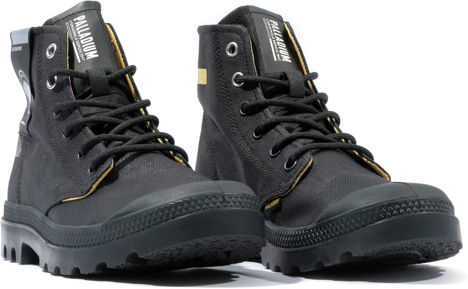 Мужские классические ботинки Palladium до щиколотки, Black — фото 4