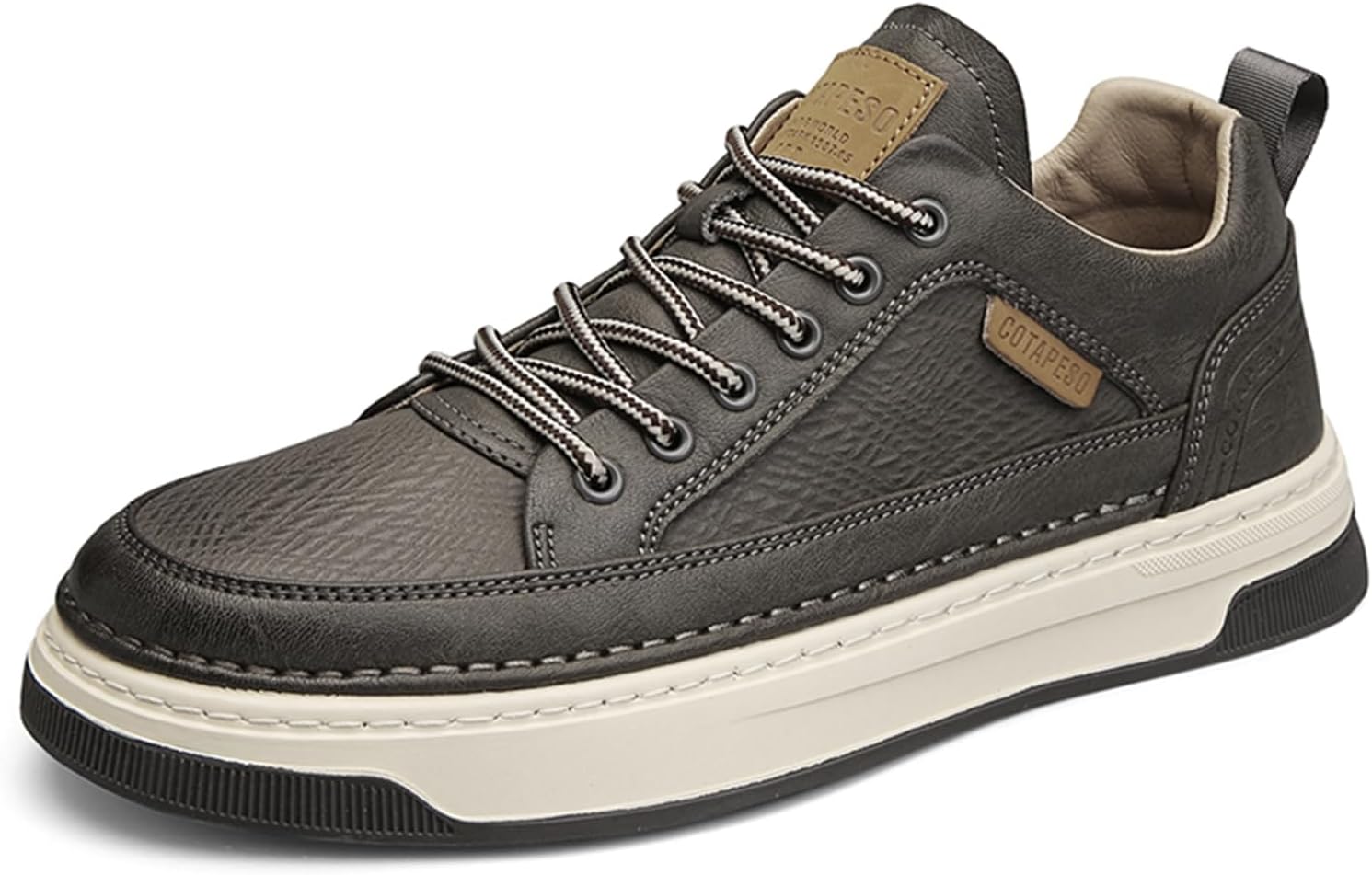 

Мужские повседневные обувь, модные низкие кроссовки, удобные, дышащие, легкие прогулочные обувь для мужчин Abborora, хаки