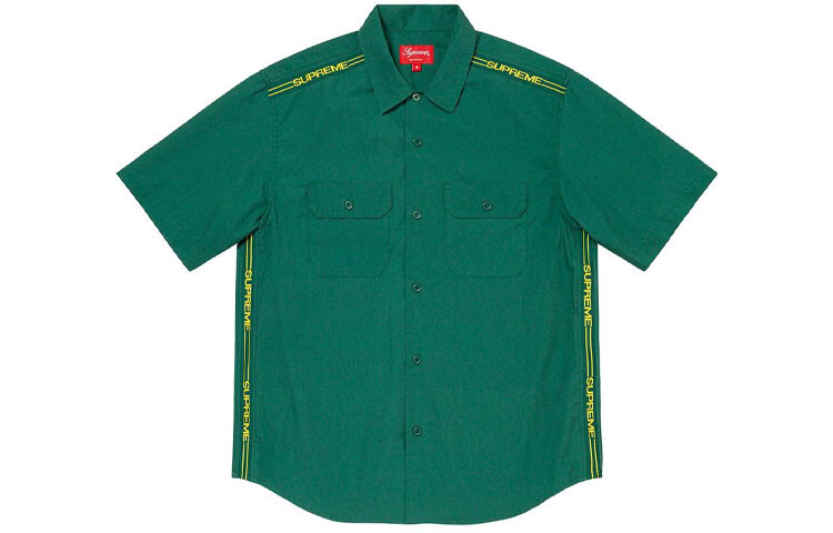 

SS21 Рубашка унисекс Supreme, белый