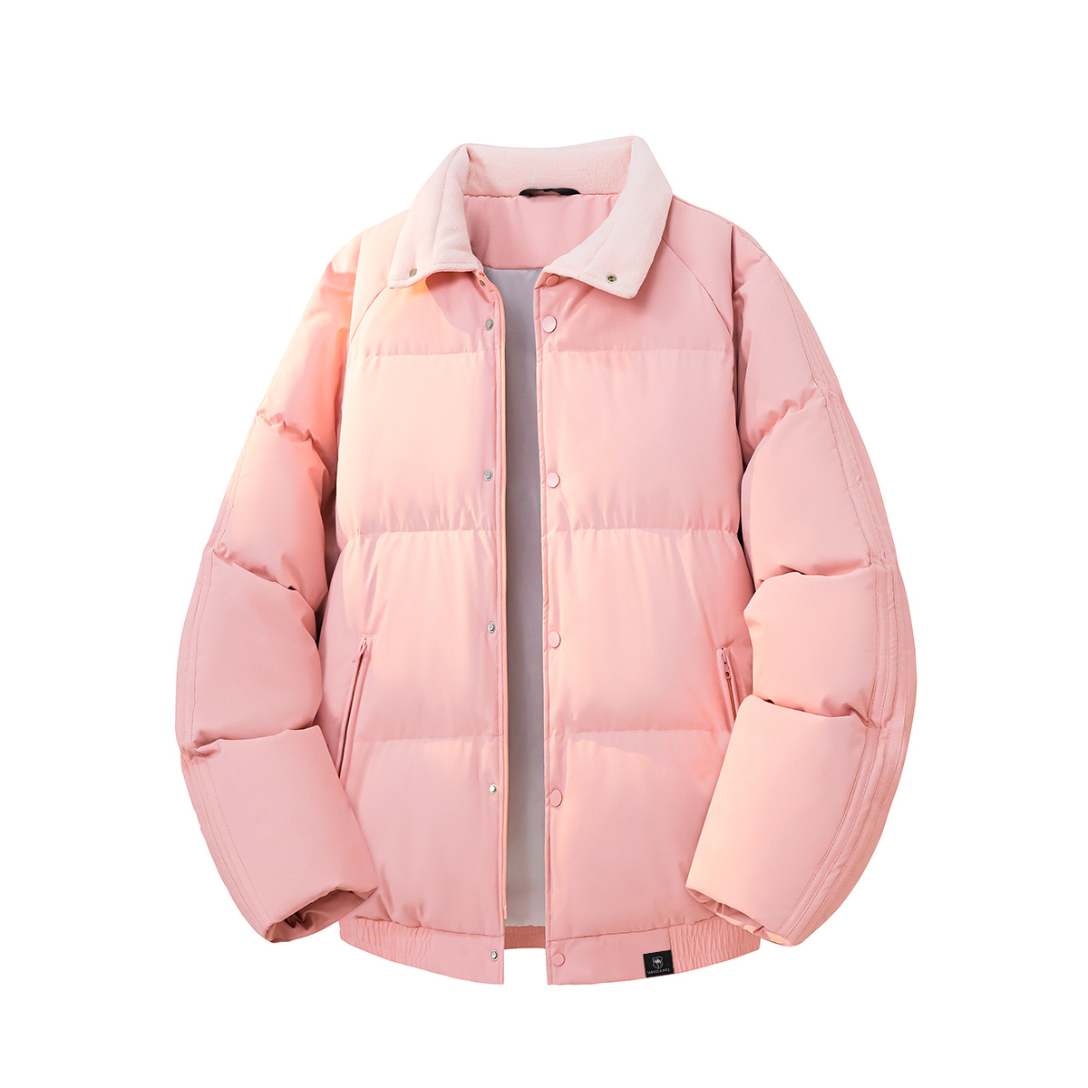 

Пуховик Unisex Lapel Thickened Others VanCamel, cherry blossom розовый