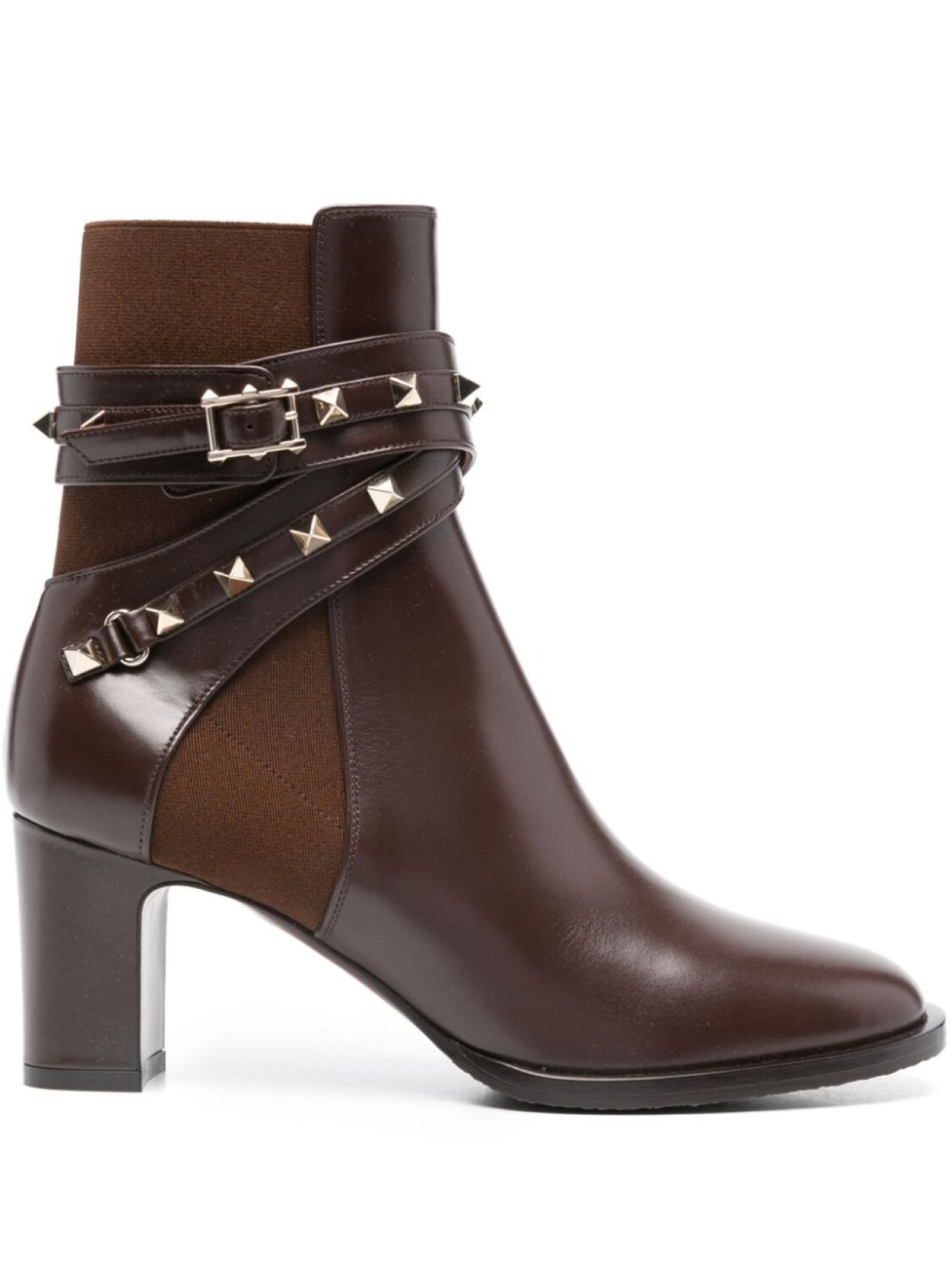 

Valentino Garavani ботильоны с декором Rockstud, коричневый