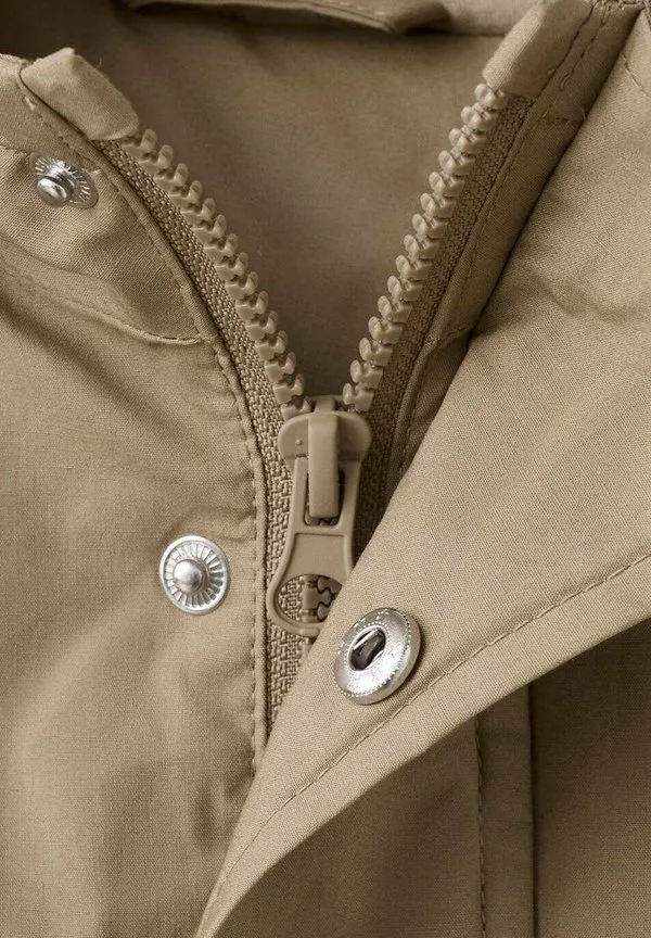 Детская зимняя куртка Mango Kids, Brown — фото 3