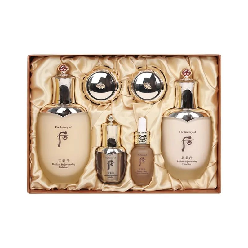 

Набор для ухода за кожей Weather Danhua Watery Milk, шесть предметов: тоник Huafen, лосьон, увлажняющий и подтягивающий The History Of Whoo, Weather Danhua Water белый Set