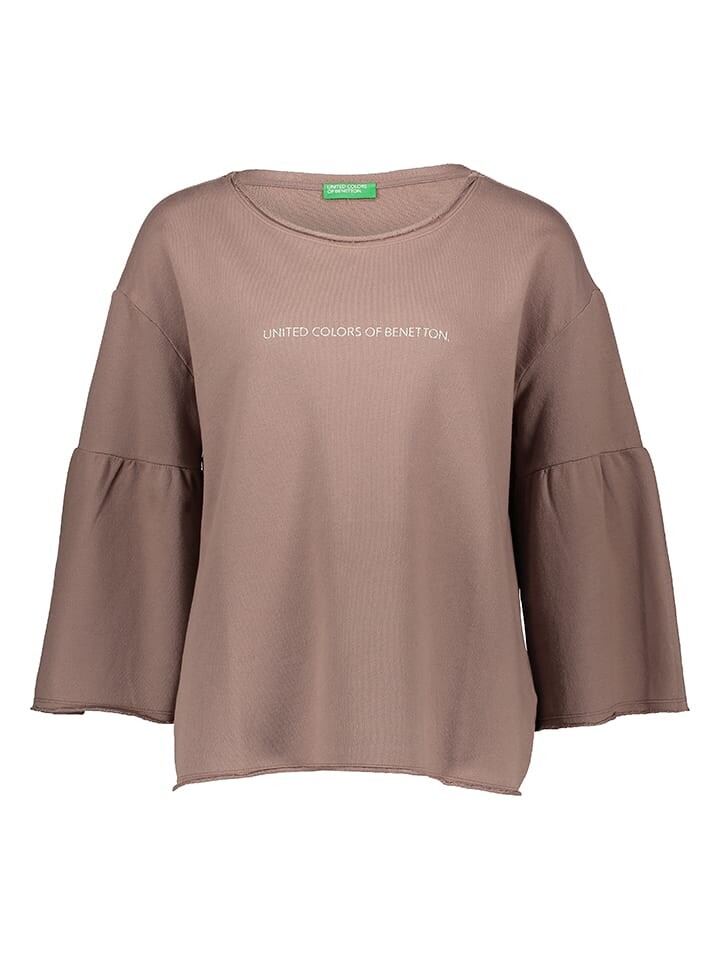 

Толстовка Benetton, серо-коричневый