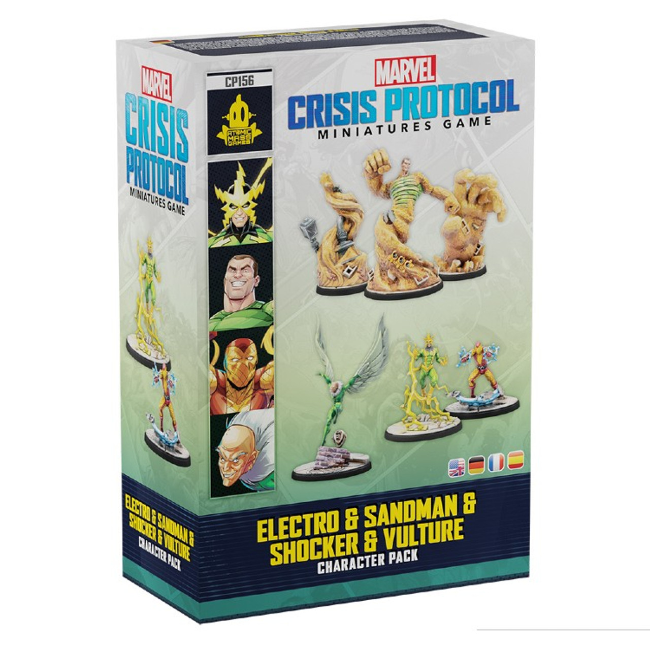 

Миниатюра Marvel Crisis Protocol: Electro & Sandman & Shocker & Vulture