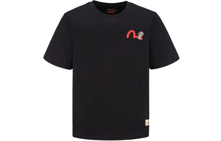 

Футболка мужская черная Evisu, черный