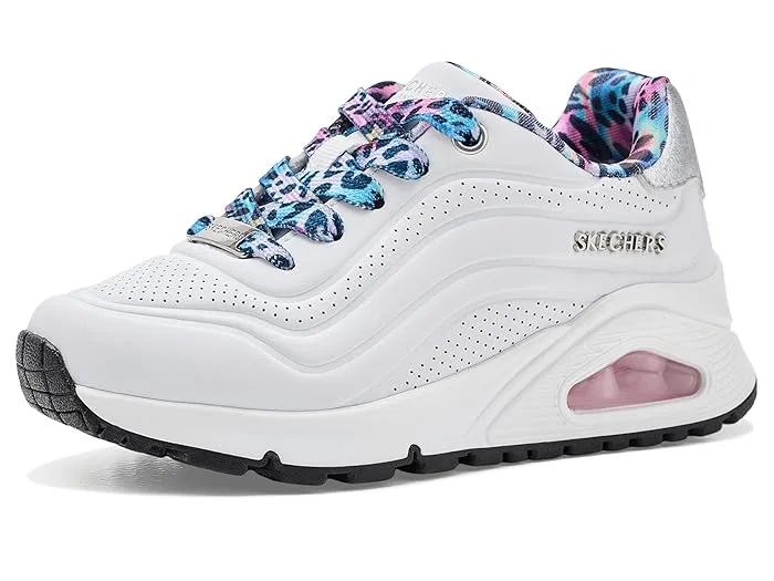 Кроссовки с леопардовым принтом Uno Gen1-Leopard Popstar SKECHERS KIDS, White