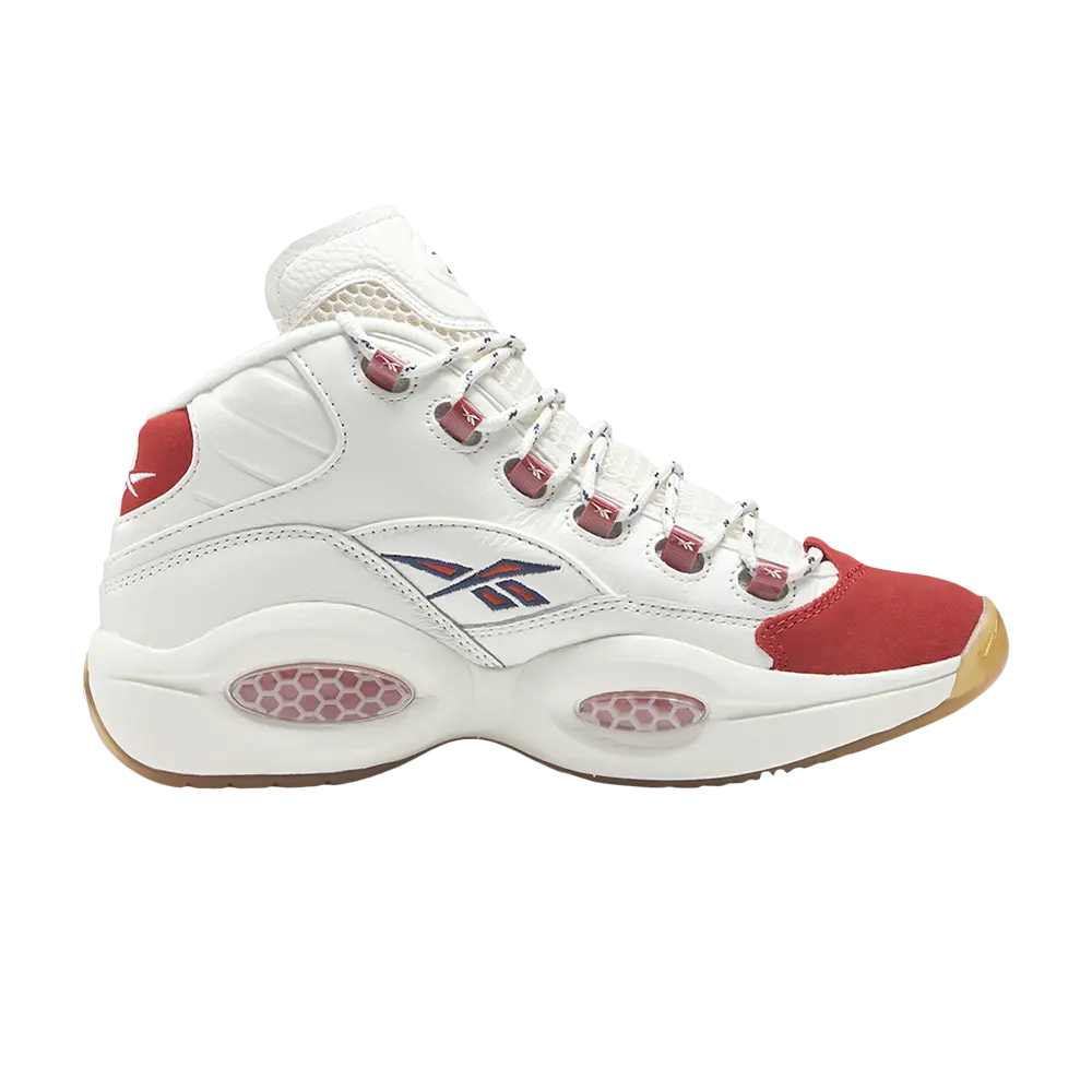 

Кроссовки Question Mid Reebok, кремовый, Бежевый, Кроссовки Question Mid Reebok, кремовый