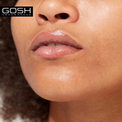 Тонированный бальзам для губ цвета Vintage Rose 04 Smooth Soft Lips And Care One Glossy Booster Lipstick Vegan Ingredients Spf 15, Gosh — фото 3