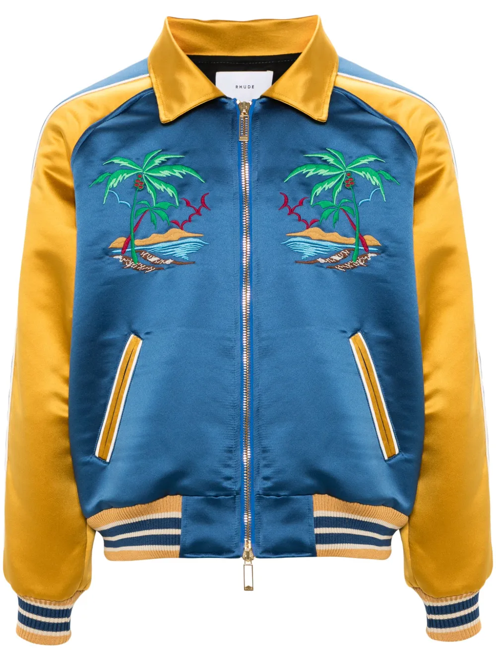 

Бомбер palm eagles souvenir RHUDE, синий