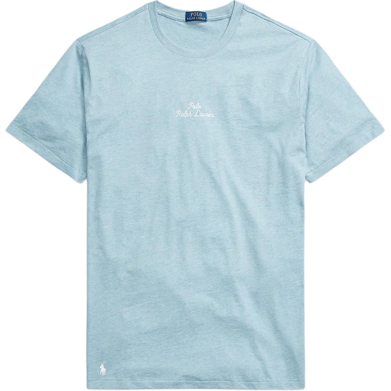 

Футболка с вышитым логотипом Polo Ralph Lauren, светло-голубой, Синий, Футболка с вышитым логотипом Polo Ralph Lauren, светло-голубой