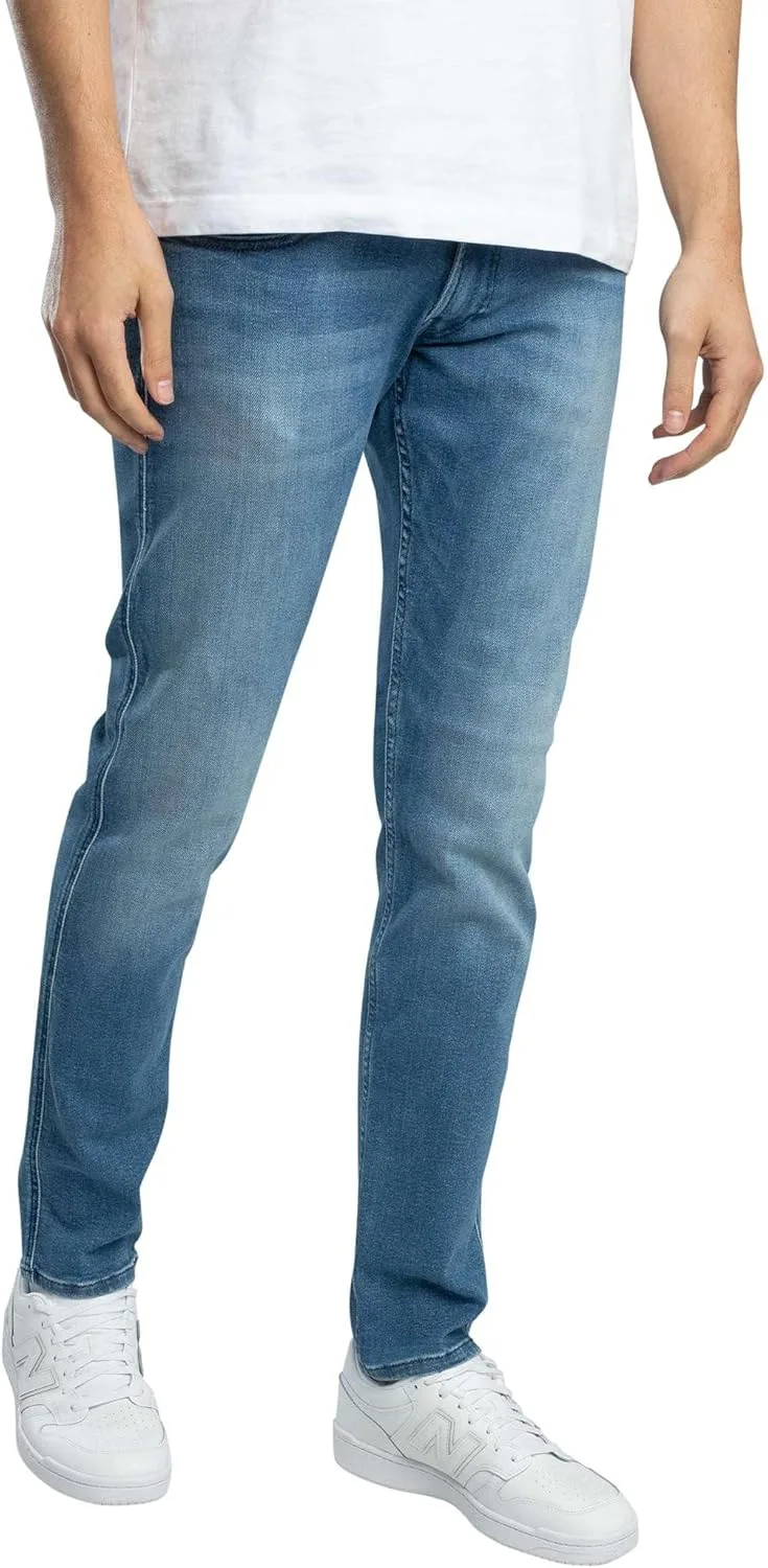 

Replay Anbass мужские джинсы Power Stretch Slim