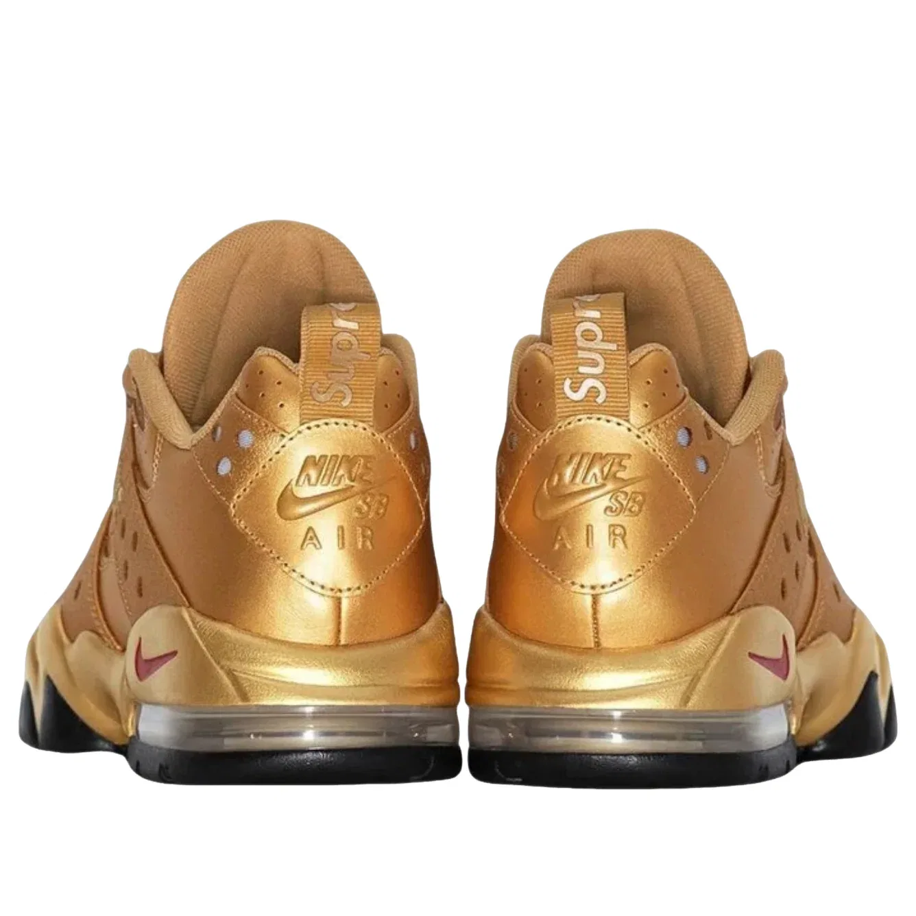 Кроссовки Nike x Supreme SB Air Max 2 CB '94 Low 'Metallic Gold' IM4283-700, золото — фото 3