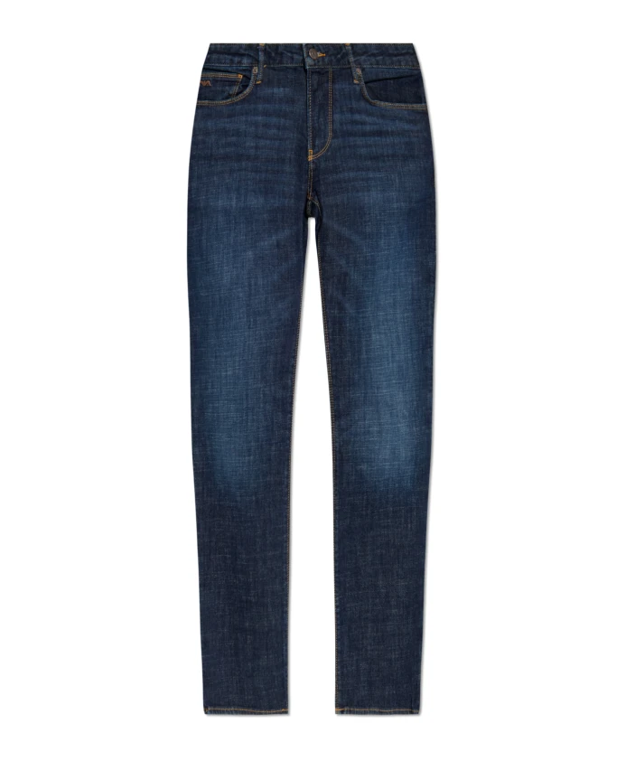 

Джинсы J06 зауженного кроя Emporio Armani, синий