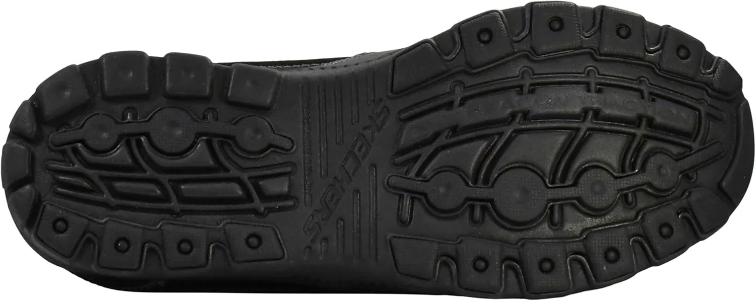 Мокасины мужские Skechers, черная кожа — фото 4