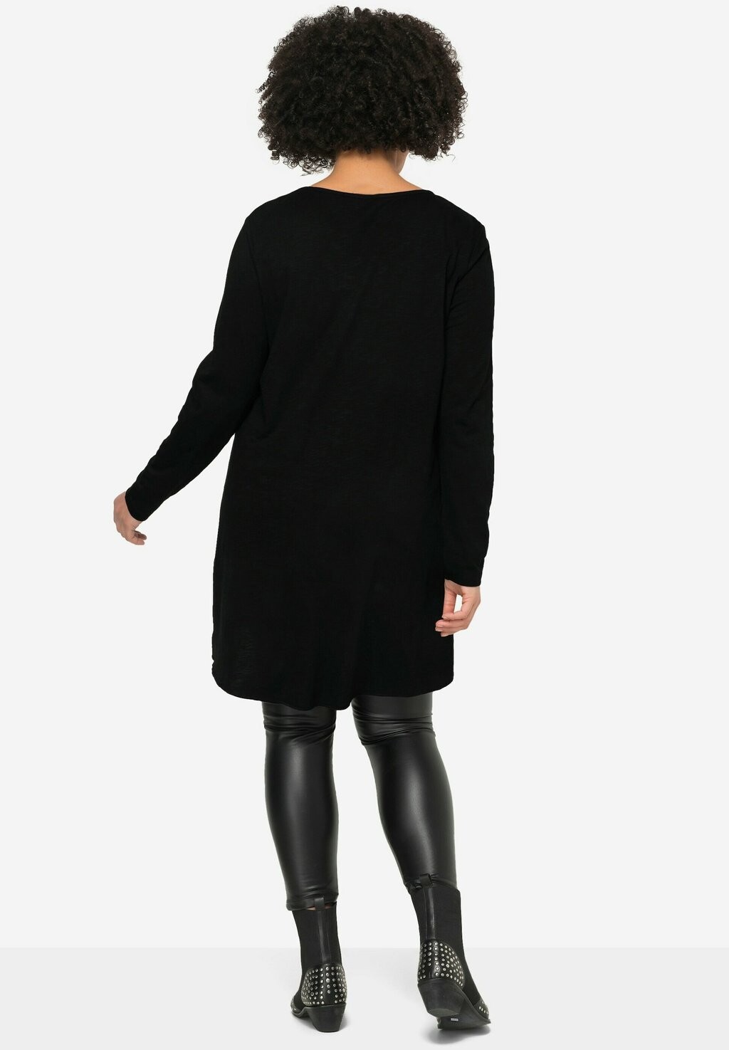 

Топ с длинными рукавами BEQUEME PASSFORM RUNDHALS Angel of Style, черный