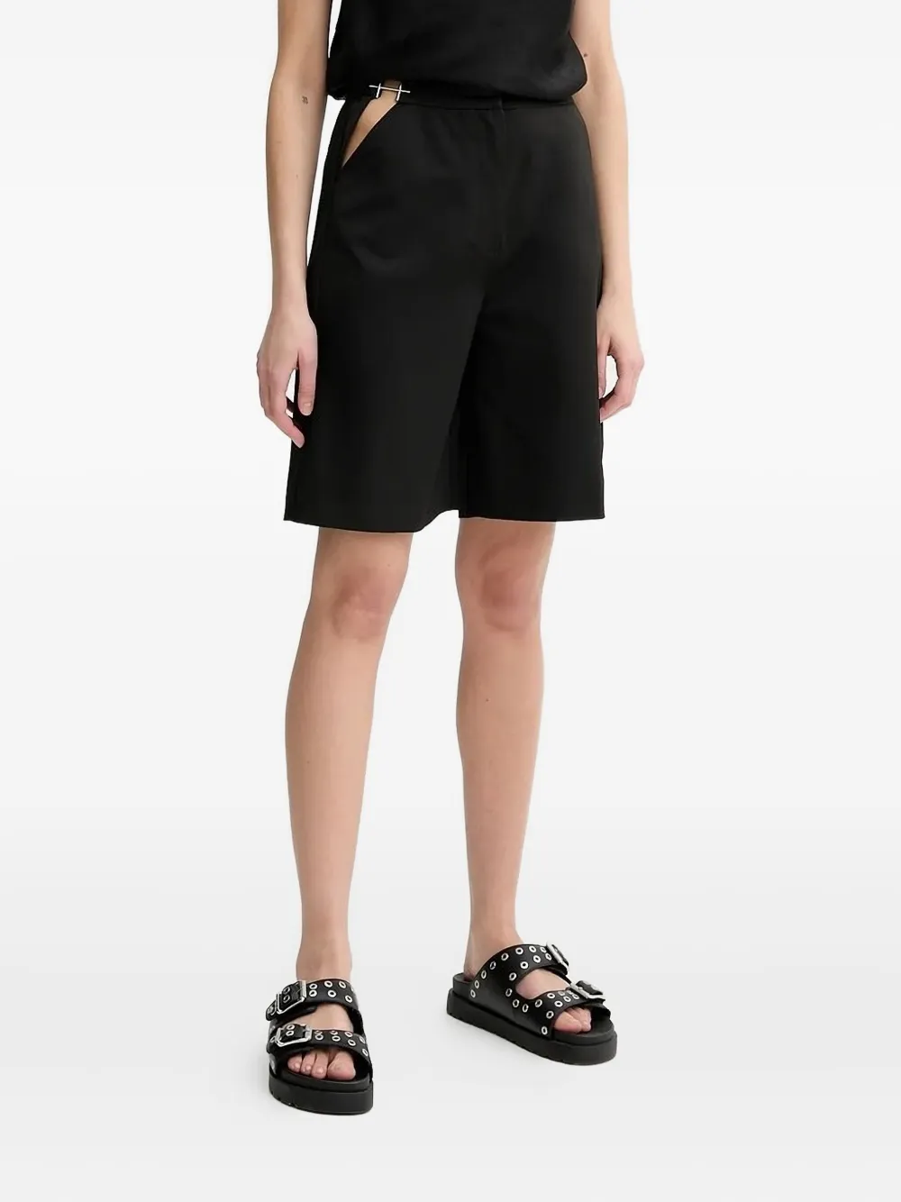 

Шорты с вырезами Heliot Emil, черный