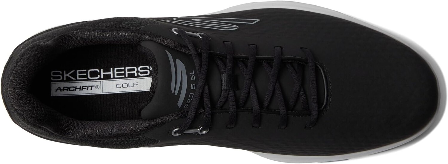 Кроссовки Skechers GO GOLF Pro 6 SL, цвет Black/Grey — фото 2