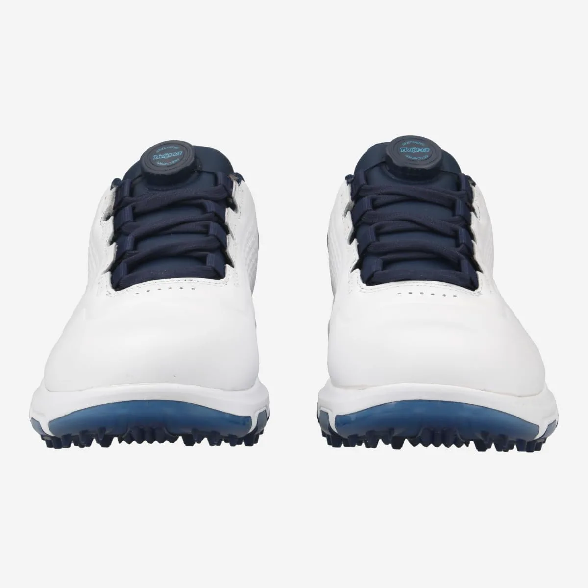 Мужские водонепроницаемые гольф-туфли Skechers Pro 6, белый/темно-синий/синий — фото 3