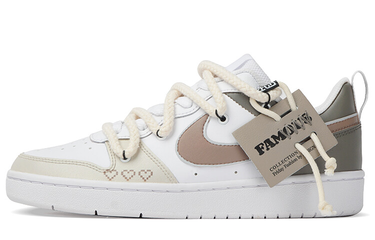 

Женские кроссовки для скейтбординга Nike Court Borough, Gray/White