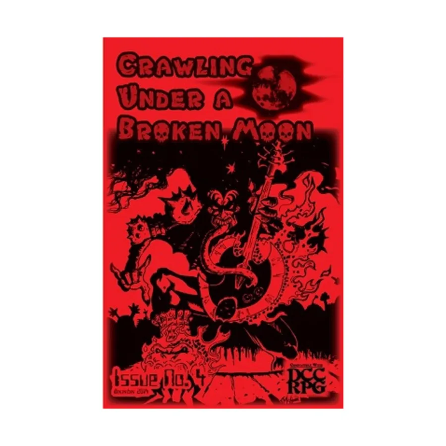 

Журнал #4 "Earth Brain of the Cyberhive, Mighty Kizz, God of Rock & Roll, Patron Objects", Crawling Under a Broken Moon Fanzine