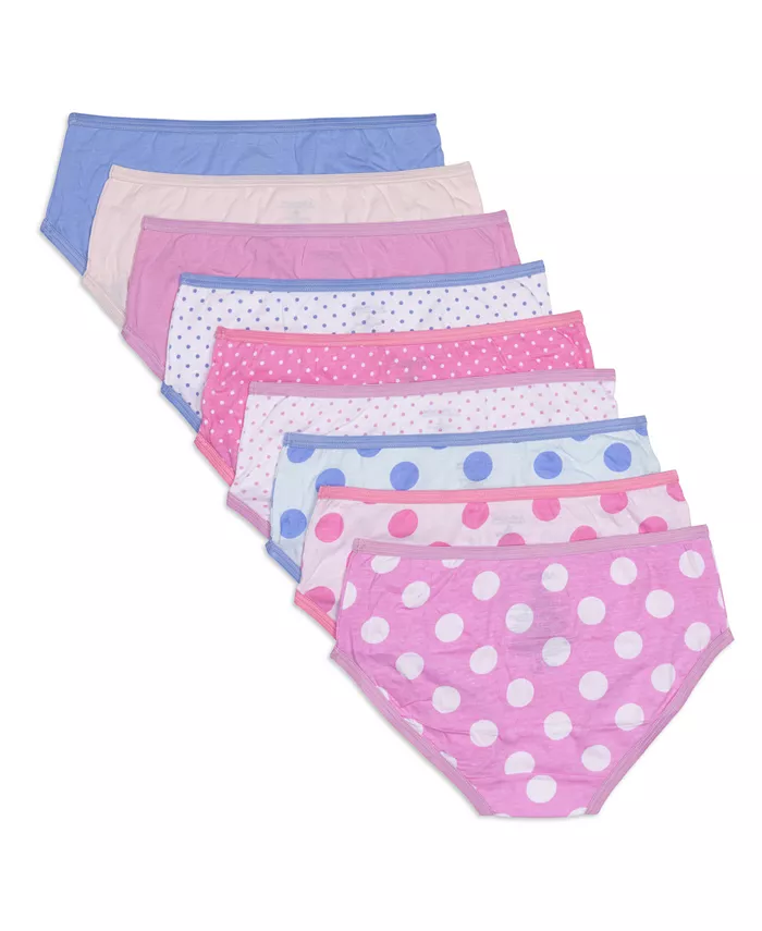 Трусики-хипстер Little & Big Girls Big and Little Dots, набор из 9 штук Maidenform, розовый — фото 2
