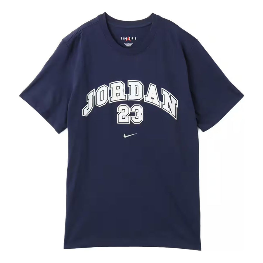 

Футболка Air Jordan MVP T-Shirt Asia Sizing 'Navy White', темно-синий