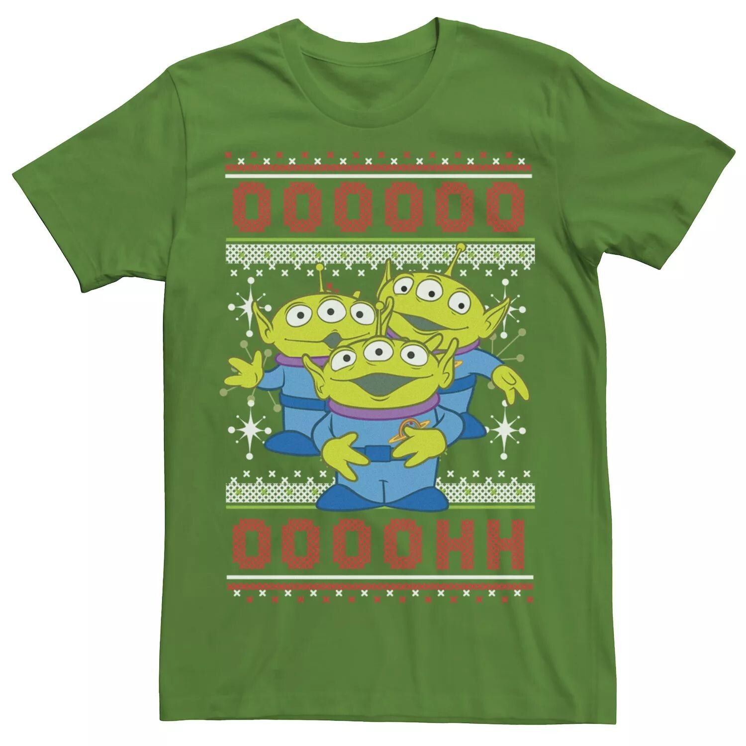 

Мужская футболка-свитер с изображением мультфильма Disney/Pixar Toy Story Aliens Ugly Christmas Licensed Character