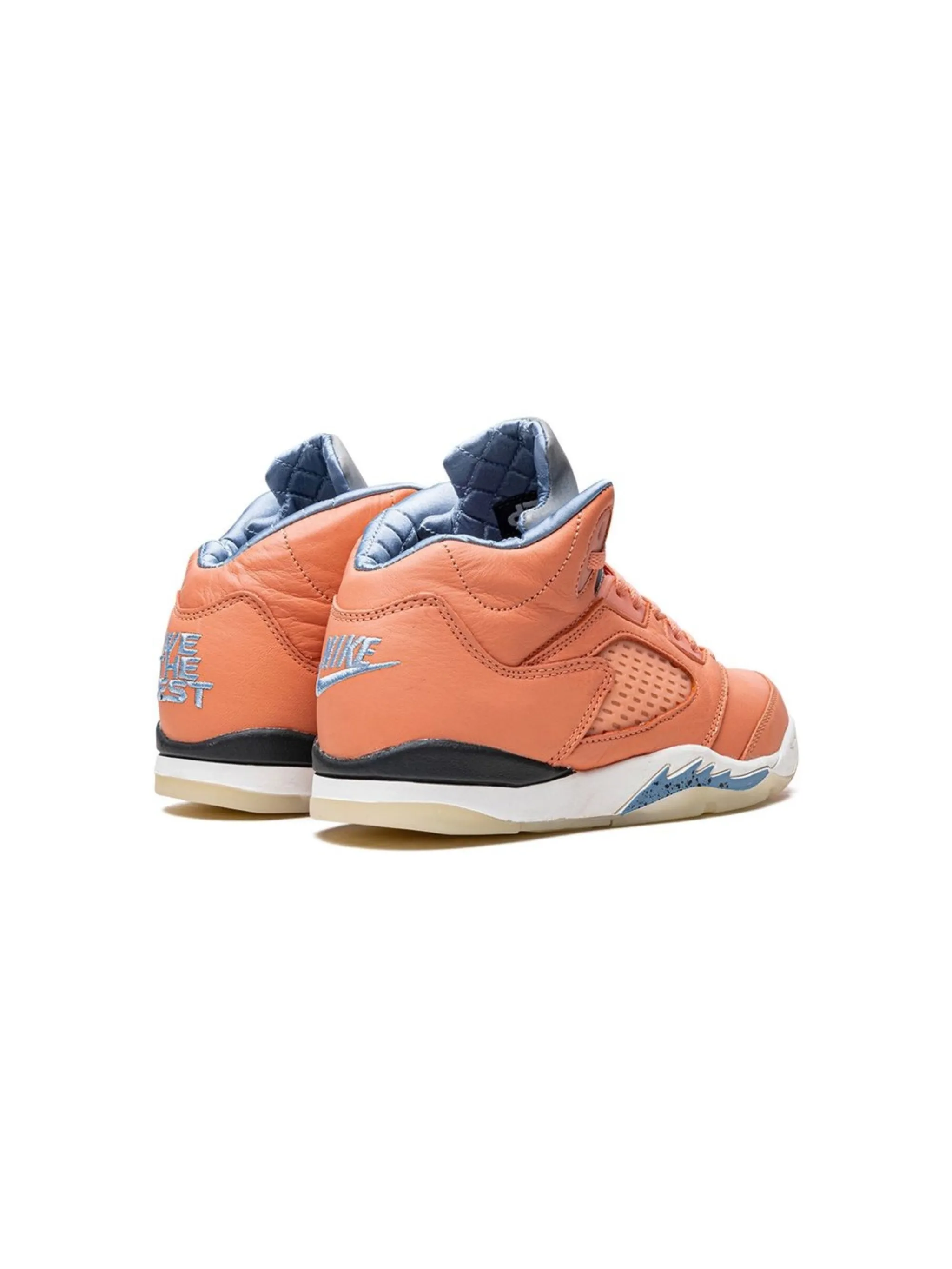 Высокие кроссовки Air Jordan 5 Jordan Kids, оранжевый — фото 3