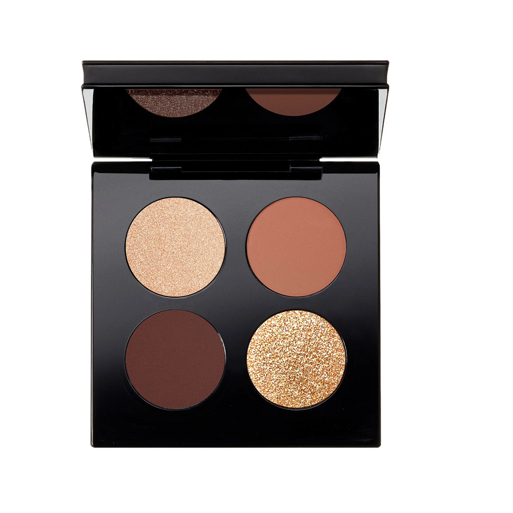 

Палитра теней для век divine bronze luxe quad: venusian sunrise Pat Mcgrath Labs, вес 5.2 гр.