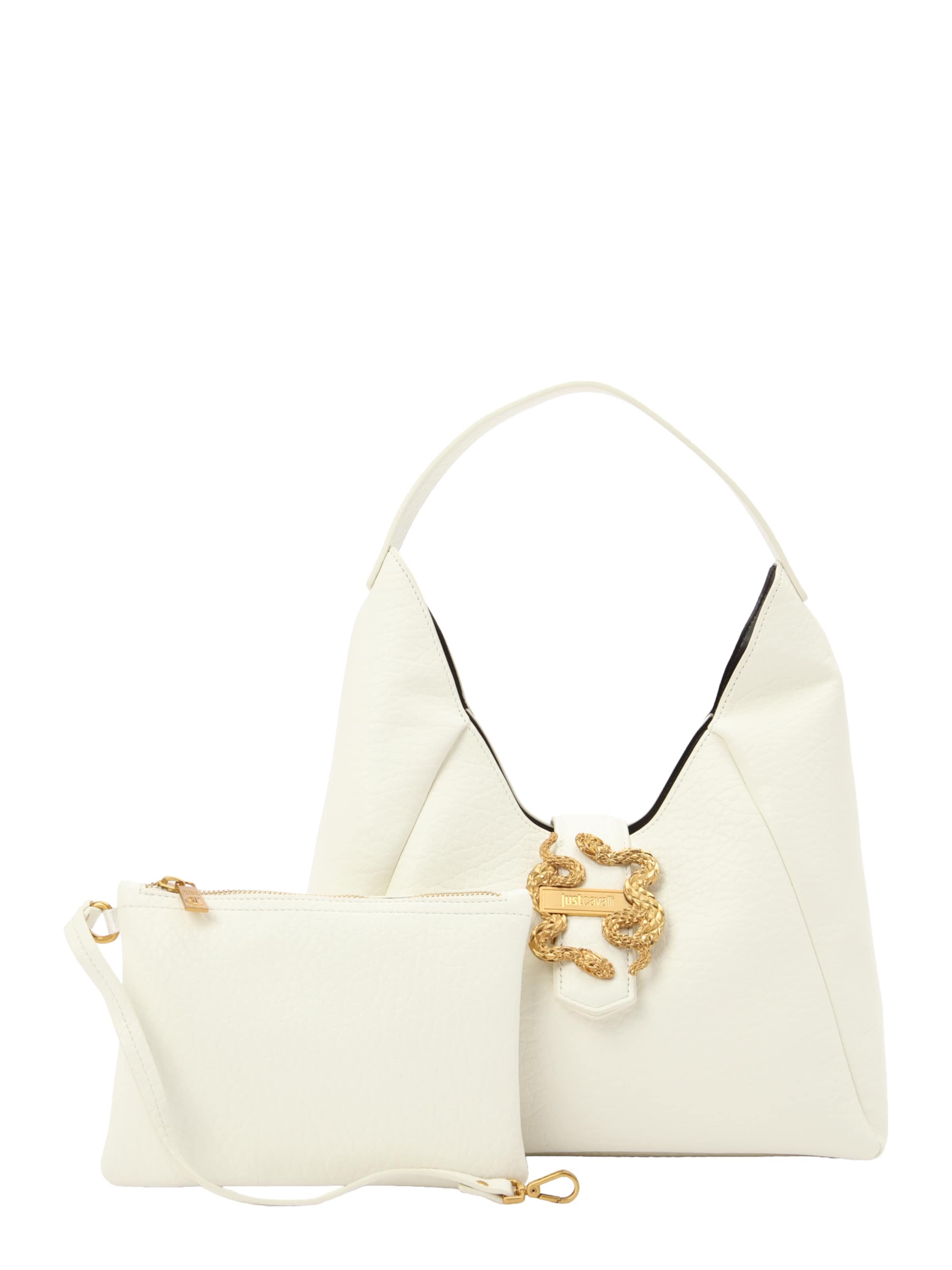 

Just Cavalli Сумка через плечо 'ICONIC SNAKES' в цвете Off White