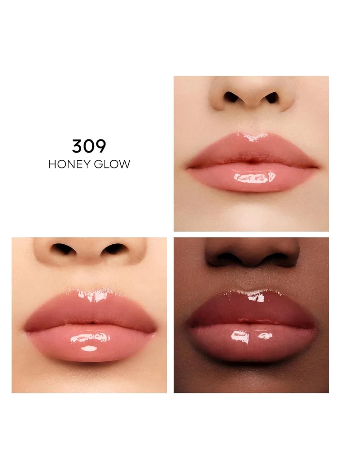 Масло для губ с эффектом увеличения объема «KissKiss Bee Glow Oil» от GUERLAIN Guerlain, Honey — фото 3