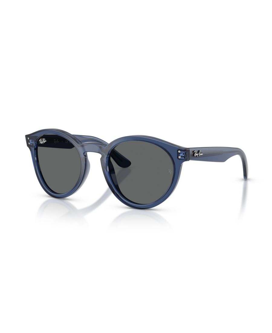 

Солнцезащитные очки унисекс круглой формы, RBR0505S Ray-Ban, Transparent Navy Blue