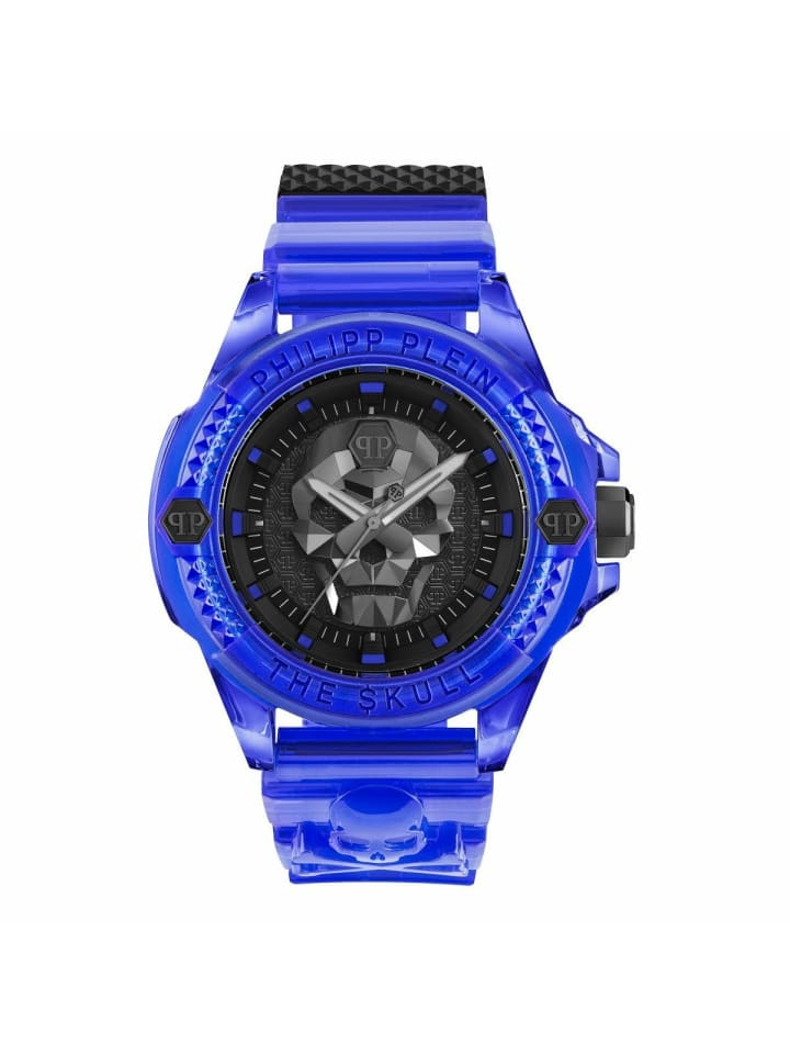 

Philipp Plein Мужские аналоговые часы синего цвета