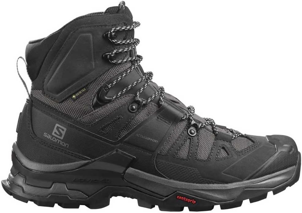 Мужские треккинговые ботинки Salomon Quest 4 Gore-tex, Magnet/Black/Quarry — фото 3