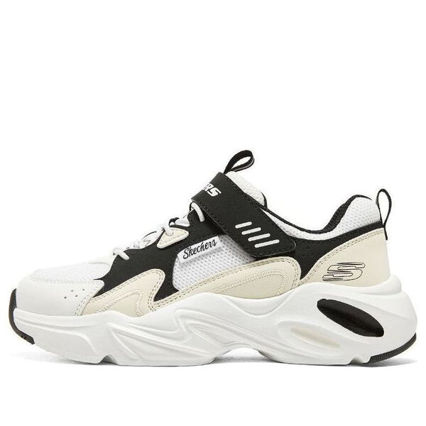 

Кроссовки sportswear trainers 'white black' Skechers, белый
