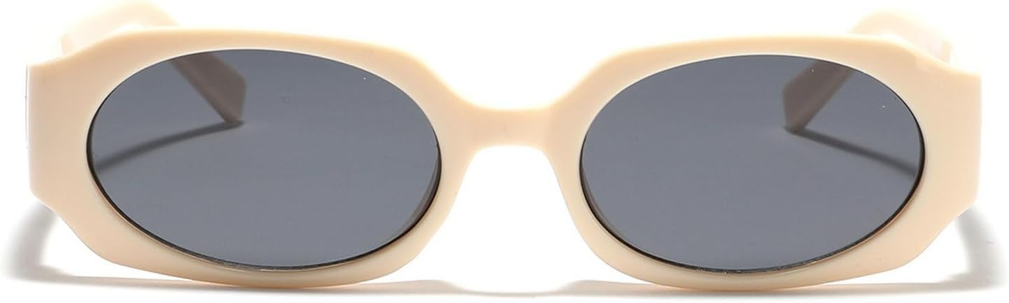 

Laureles Модные солнцезащитные очки в форме многоугольника, маленькие прямоугольные, женские, ретро, ​​красные, синие, мужские квадратные, солнцезащитные очки с защитой от УФ-излучения UV400, Beige