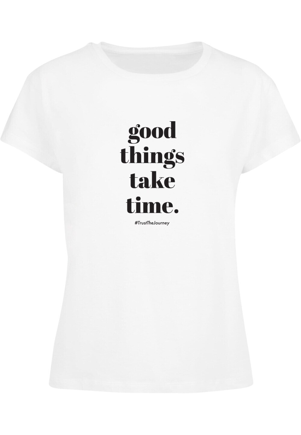 

Рубашка Merchcode Good Things Take Time, белый
