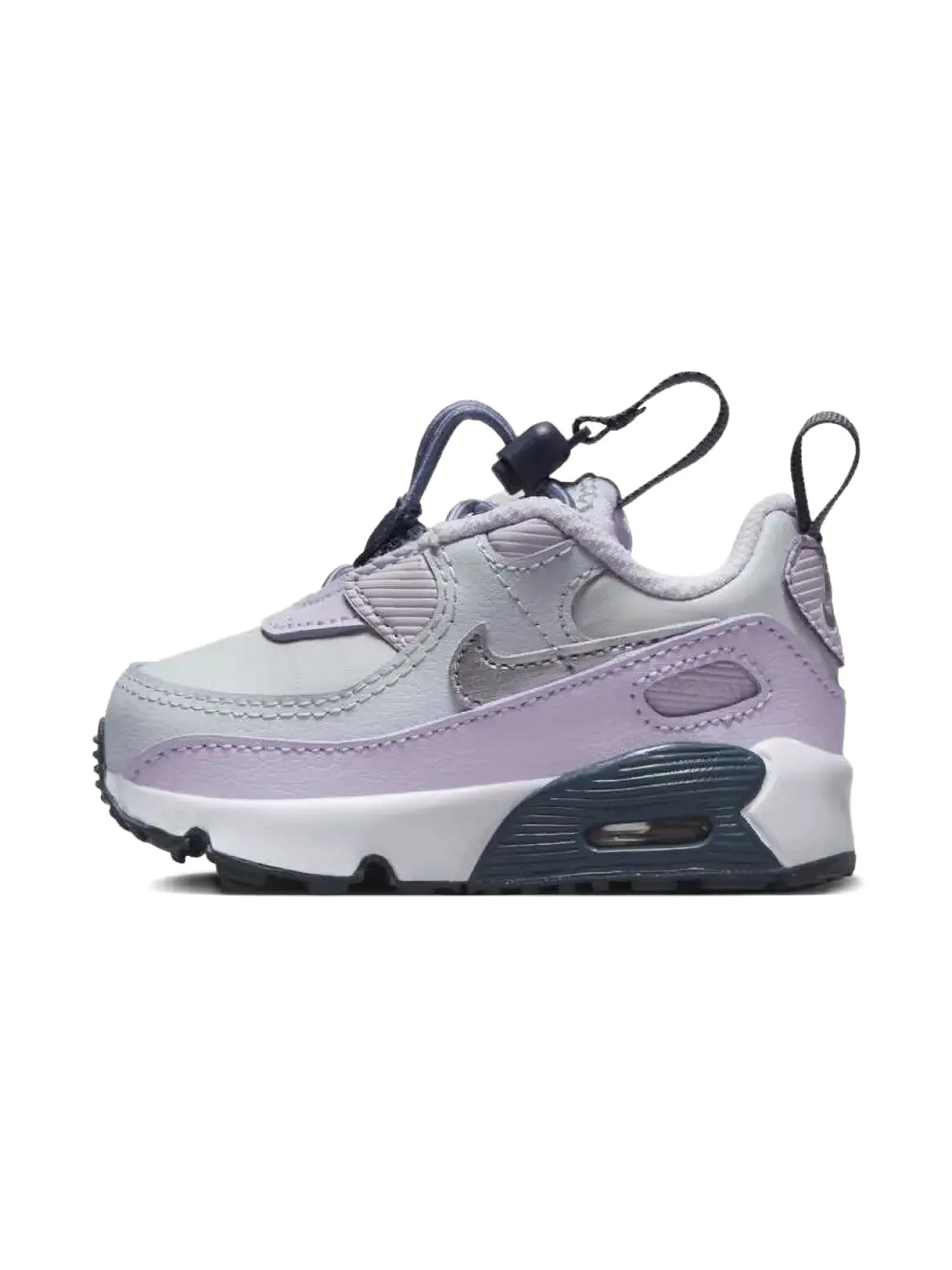 Кроссовки air max 90 Nike Kids, серый — фото 3