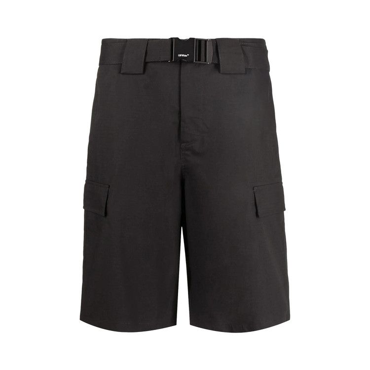 

Шорты Off-White Buckle Cargo Shorts, Black